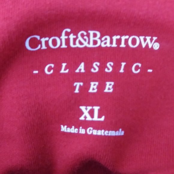 Croft & Barrow long sleeve Christmas tee size XL - Picture 4 of 6